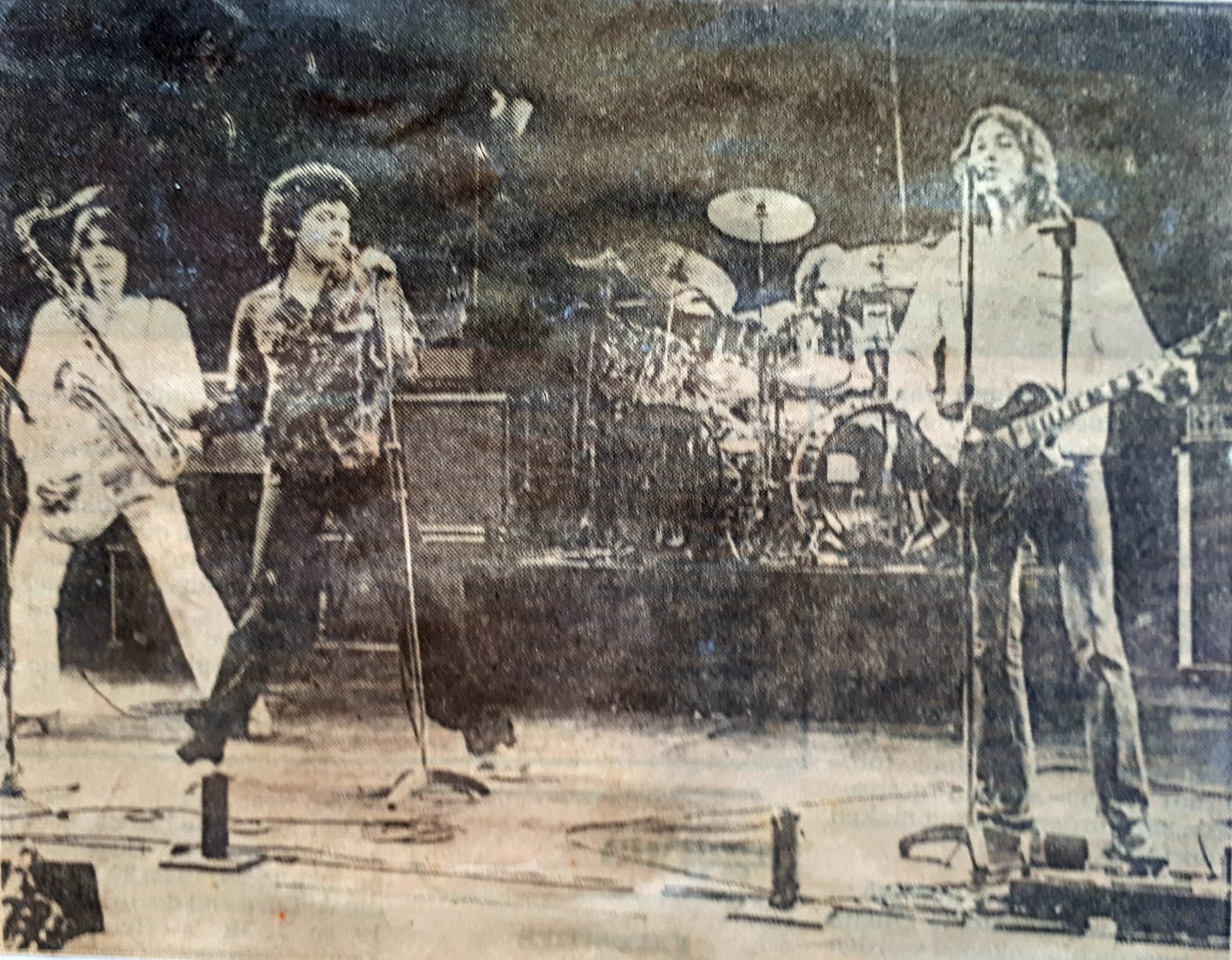 Golden Earring show picture January 1976 Winterswijk - Cultureel Centrum